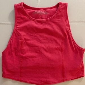 Beyond Yoga Vibrant Pink Crop Top